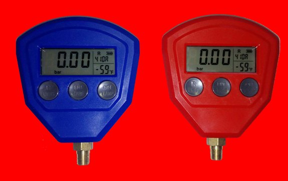 digital manifold gauge for freon refrigerant